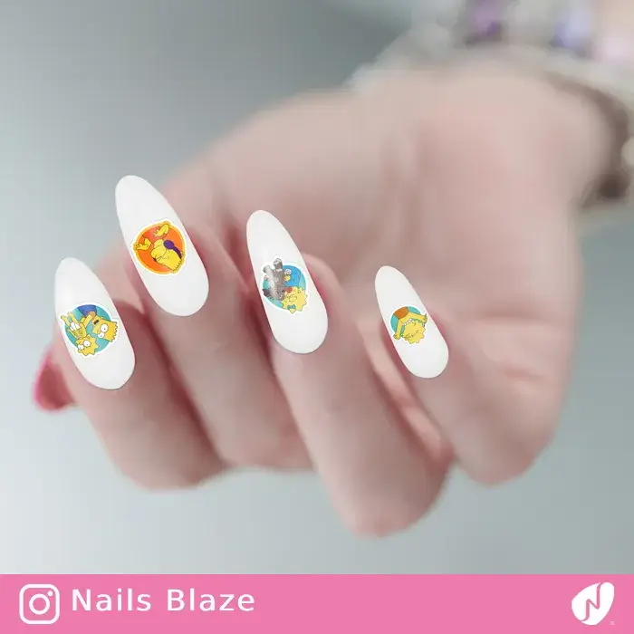 The Simpsons | Cartoon Nails - NB99